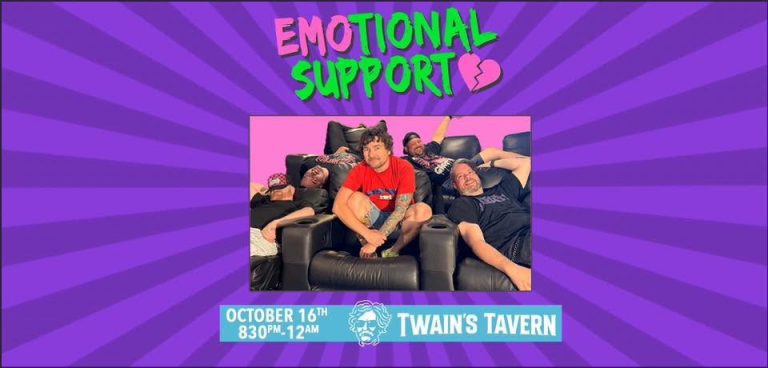 EMOtional Support at Twain's Tavern