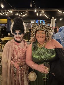 Halloween costume party at Twain's Tavern in Pasadena, MD