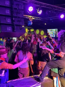 Halloween costume party at Twain's Tavern in Pasadena, MD